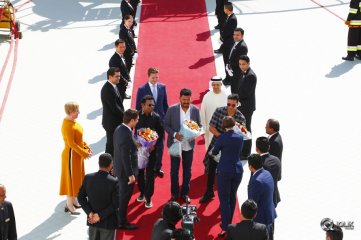 Robo 2 0 Movie Team At Dubai